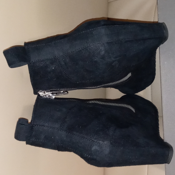 Rick Owens Men's Wedge Boots - Picture 11 of 12